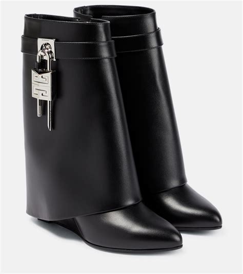 givenchy shark lock ankle boots sale|givenchy shark lock boots sale.